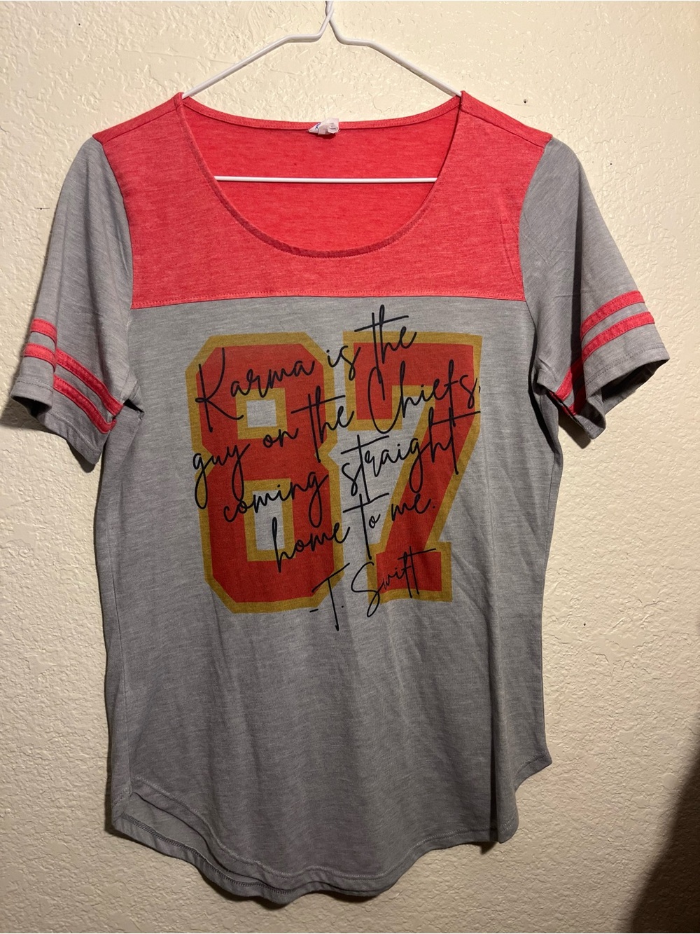 Sport-Tek Ladies' KC Chiefs w/Taylor Swift KARMA Quote
